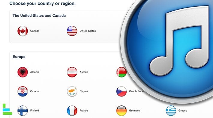 آموزش تغییر کشور در آیتونز(iTunes) بر روی iPhone و iPad و iPod touch