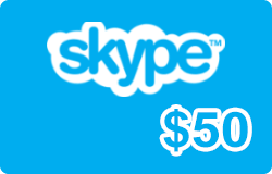 شارژ 50 دلاری Skype